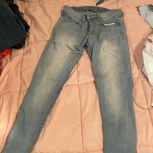 American eagle super super stretch jeans